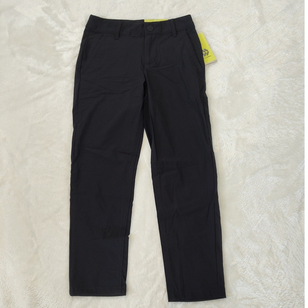 All in Motion Women Crop Black Golf Pants Size 6 Moisture Wicking Quick Dry NEW